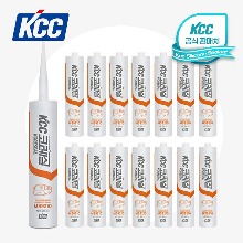 KCC 프리미엄 실리콘 MS9210 (접착용)-백색 1 BOX(25개입)